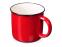 Кружка с каймой Countryside M, красный 410ml