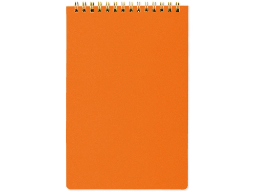 Блокнот А5 на гребне Pragmatic 60 листов в линейку, оранжевый