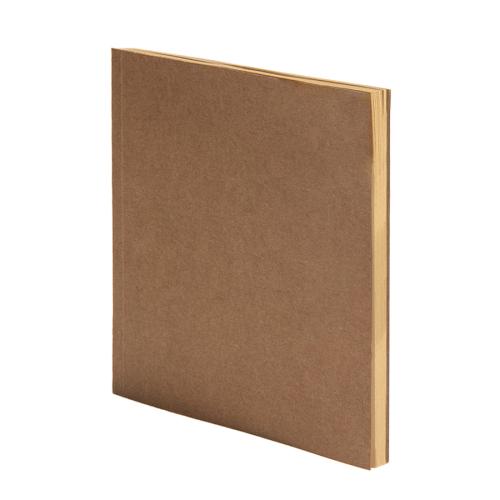 Скетчбук-блокнот BLOCK, 145 х 145  мм, крафт, картон, нелинованный, бежевый
