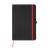 Блокнот A5 PIANA в твёрдом переплёте, Черно-красный