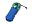 USB-флешка на 4 Гб «Кругосветка», цвет: зеленый, синий