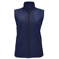 Жилет женский софтшелл RACE BW WOMEN 280, темно-синий Жилет женский софтшелл RACE BW WOMEN 280, темно-синий