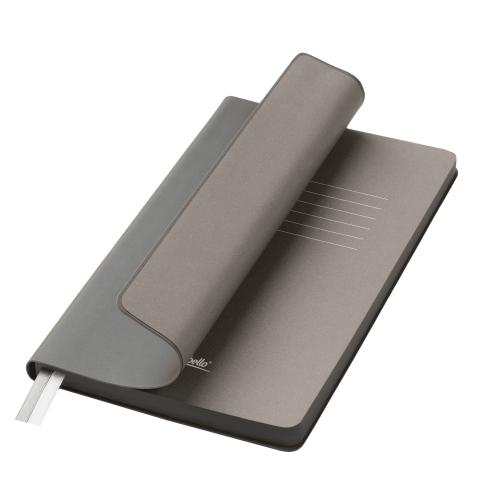 Ежедневник Мун Ривер (Moon River) недатированный, серый