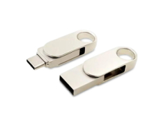 Флешка Uranium на 256 Гб, серебристый