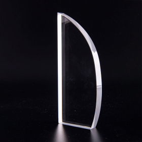 Награда TUSK в подарочной коробке, матовые грани, 85х210х20 мм, акрил, прозрачный