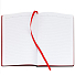 Ежедневник Bookmark, недатированный, черный с красным