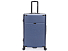 Чемодан TORBER Onego, синий, ABS-пластик, 79,5 х 51 х 29 см, 103 л