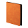 Ежедневник недатированный Solas, формат А5, с магнитом, оранжевый, кремовый блок в линейку, оранжевый