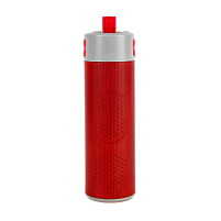 Bluetooth колонка TURBO TUBE с зарядным устройством (2000mAh) и моноподом , красный, серый Bluetooth колонка TURBO TUBE с зарядным устройством (2000mAh) и моноподом , красный, серый