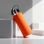 Бутылка для воды Bottle C1, сталь, soft touch, 600 мл, оранжевый