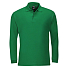 Рубашка поло мужская с длинным рукавом Winter II 210 ярко-зеленая