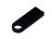 USB 3.0-флешка на 16 Гб с мини чипом и круглым отверстием, черный