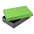 Коробка подарочная CRAFT BOX размер 17,5 x 11,5 x 4 см, серый, светло-зеленый