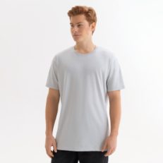 Футболка унисекс KRIS, 150 гр., светло-серая