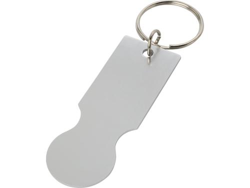 Rhea брелок в виде корзины для покупок, серебряный