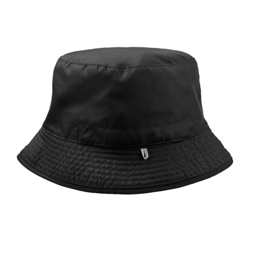 Панама BUCKET POCKET, черный, серый