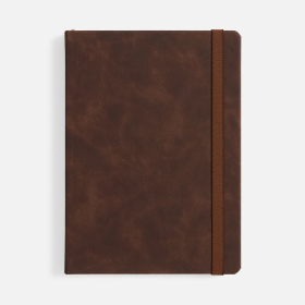 Ежедневник Urban Hard, недатированный, коричневый