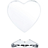 Стела Pictory Heart, прозрачная
