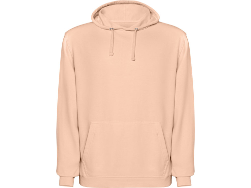 Толстовка с капюшоном KENIA унисекс, светло-абрикосовый выстиранный