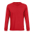 Футболка унисекс с длинным рукавом PIONEER LSL 175, ярко-красный