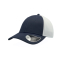 Бейсболка CAMPUS, 6 клиньев, застежка на липучке, темно-синий, белый