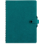 Ежедневник Strep Front на заказ, недатированный, бирюзовый
