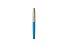 Перьевая ручка Parker 51 Premium Turquoise GT перо; M/F, чернила: Black,Blue, в подарочной упаковке.