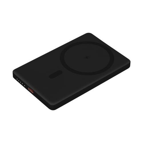 Внешний аккумулятор Атлантис (Atlantis) PD 5000mAh с функцией беспроводной зарядки 15W, черный