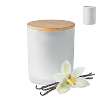 Арома свеча, белый