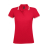 Поло женское PASADENA WOMEN 200, красный, белый
