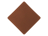ПАТЧ РОМБ nubuk (коричневый ) 7,6 х 7,6 см