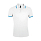 Поло мужское PASADENA MEN 200, белый, голубой
