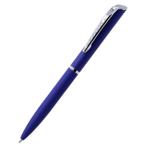 Ручка металлическая Miura, Темно-синий