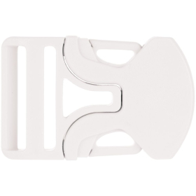 Застежка-пряжка односторонняя Triden, белый