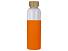 Бутылка для воды стеклянная Refine, в чехле, 550 мл, оранжевый