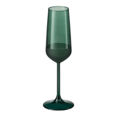 Бокал для шампанского Emerald, зеленый