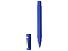 Ручка шариковая пластиковая Quadro Soft, квадратный корпус с покрытием софт-тач, синий