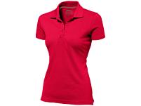 Рубашка поло "Advantage" женская, цвет: красный