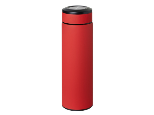 Вакуумный термос Vacuum Flask C1, soft touch, 420мл, красный