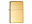 Зажигалка ZIPPO Classic с покрытием High Polish Brass, латунь/сталь, золотистая, 38x13x57 мм