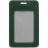 Чехол для пропуска Shall Simple, зеленый