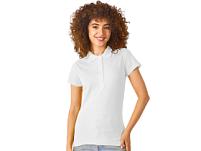 Рубашка поло «First 2.0» женская, цвет: черный, белый, прозрачный