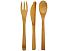 Набор столовых приборов Celuk из бамбука, натуральный