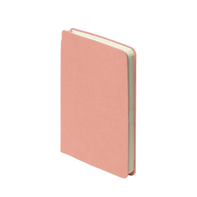 Ежедневник недатированный SALLY, A6, светло-розовый, кремовый блок в линейку, розовый