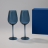 Подарочный набор 2 бокала для вина Тоскана (Toscana) в синей коробке
