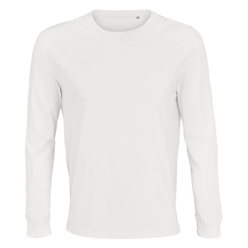 Футболка унисекс с длинным рукавом PIONEER LSL 175, белый