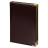 Ежедневник полудатированный Classic Pristine Gold А5, Коричневый / золотой