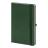 Бизнес-блокнот GLORI, A5, темно-зеленый, твердая обложка, в линейку, зеленый