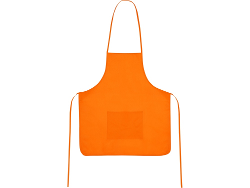 Фартук, оранжевый, плотность 80г/м2