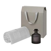 Подарочный набор Mizu, Cella Soft, серый (диффузор, плед)